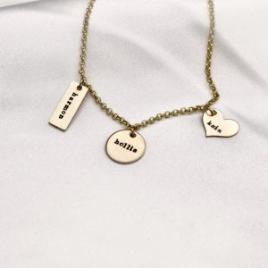 Dainty Gold-Filled Eclectic Charm Bracelet
