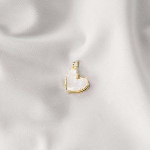 Gold-Filled Heart Locket Charm