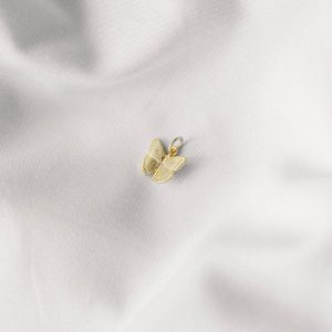 Gold-Plated Butterfly Charm