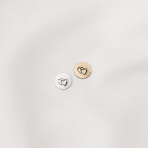 Double Heart A La Carte Charm