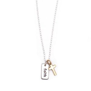 Faith Charm Necklace