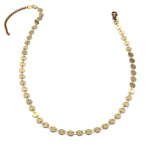 Gold Poppy Necklace