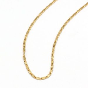 Gold Starburst Link Chain