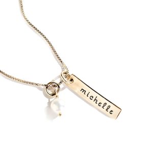 Golden Rectangle Names On A Chain
