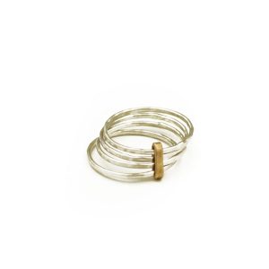 Golden Tie That Binds Ring