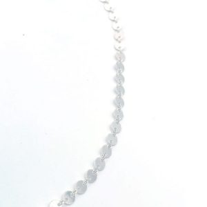 Silver Poppy Necklace